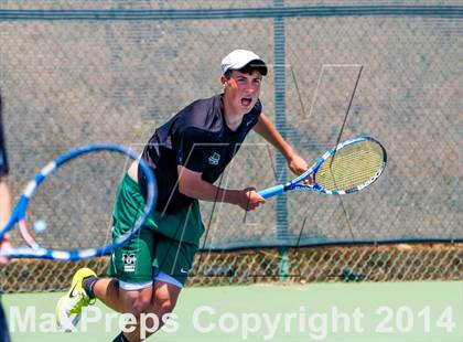 Thumbnail 1 in Jesuit v Miramonte (CIF NorCal Regional Team Tennis Championships) photogallery.