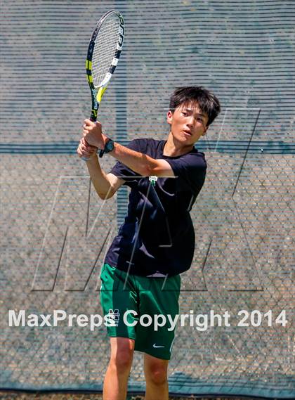Thumbnail 3 in Jesuit v Miramonte (CIF NorCal Regional Team Tennis Championships) photogallery.