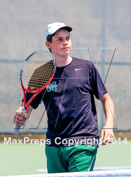 Thumbnail 1 in Jesuit v Miramonte (CIF NorCal Regional Team Tennis Championships) photogallery.