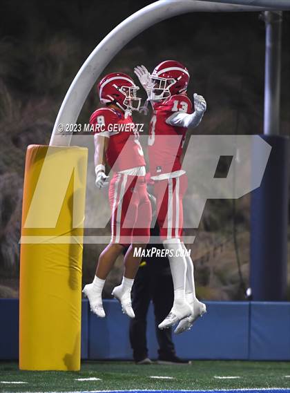 Thumbnail 2 in Sierra Canyon @ Mater Dei (CIF SS Division 1 Semifinal) photogallery.
