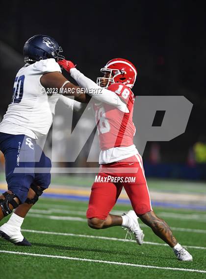 Thumbnail 2 in Sierra Canyon @ Mater Dei (CIF SS Division 1 Semifinal) photogallery.