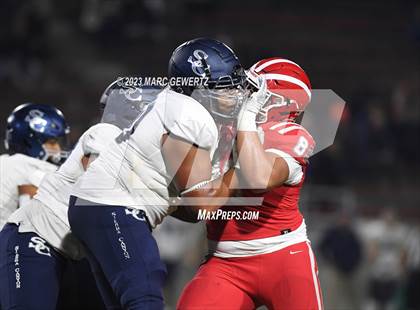 Thumbnail 3 in Sierra Canyon @ Mater Dei (CIF SS Division 1 Semifinal) photogallery.