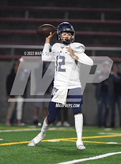 Thumbnail 1 in Sierra Canyon @ Mater Dei (CIF SS Division 1 Semifinal) photogallery.