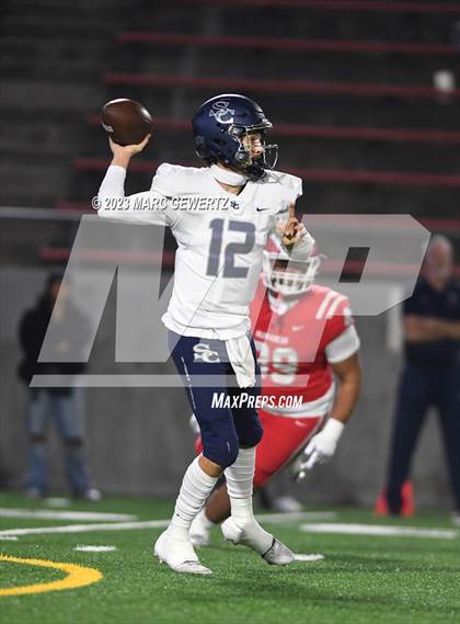 Thumbnail 1 in Sierra Canyon @ Mater Dei (CIF SS Division 1 Semifinal) photogallery.