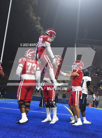 Thumbnail 3 in Sierra Canyon @ Mater Dei (CIF SS Division 1 Semifinal) photogallery.