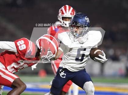 Thumbnail 3 in Sierra Canyon @ Mater Dei (CIF SS Division 1 Semifinal) photogallery.