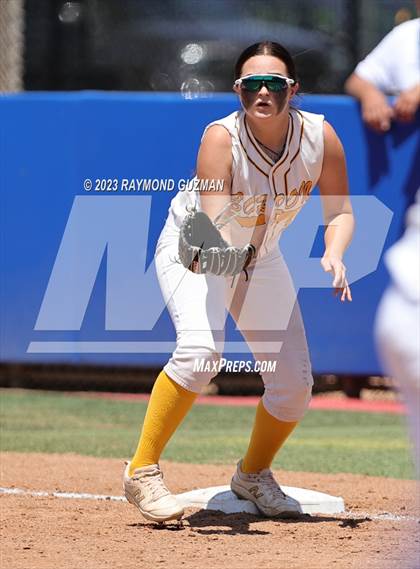 Thumbnail 3 in Dos Palos @ Boron (CIF CS Softball Championships- Division 5) photogallery.