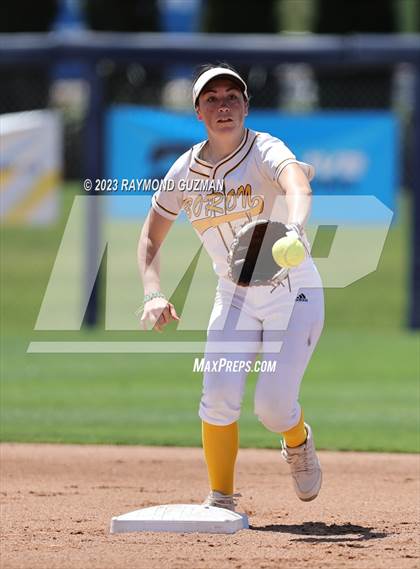 Thumbnail 3 in Dos Palos @ Boron (CIF CS Softball Championships- Division 5) photogallery.