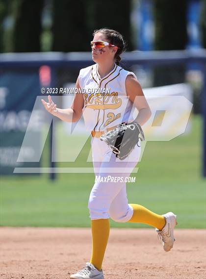 Thumbnail 1 in Dos Palos @ Boron (CIF CS Softball Championships- Division 5) photogallery.