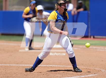 Thumbnail 2 in Dos Palos @ Boron (CIF CS Softball Championships- Division 5) photogallery.