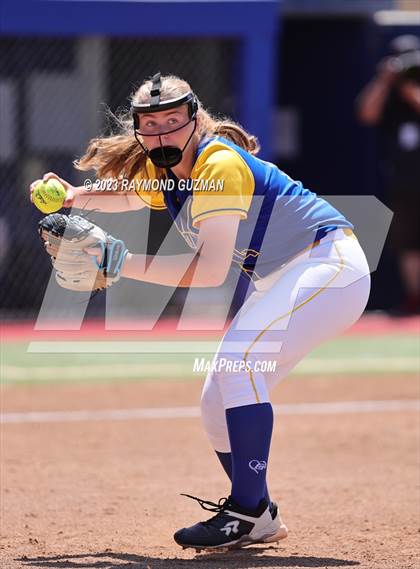 Thumbnail 3 in Dos Palos @ Boron (CIF CS Softball Championships- Division 5) photogallery.
