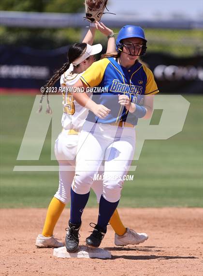 Thumbnail 1 in Dos Palos @ Boron (CIF CS Softball Championships- Division 5) photogallery.