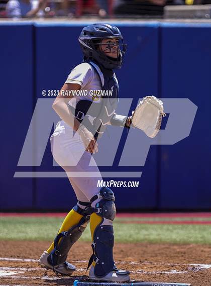 Thumbnail 2 in Dos Palos @ Boron (CIF CS Softball Championships- Division 5) photogallery.