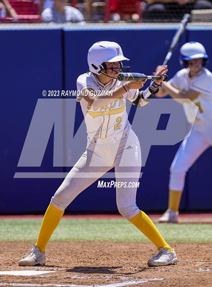 Thumbnail 1 in Dos Palos @ Boron (CIF CS Softball Championships- Division 5) photogallery.