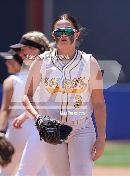 Thumbnail 1 in Dos Palos @ Boron (CIF CS Softball Championships- Division 5) photogallery.