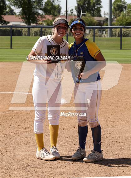 Thumbnail 3 in Dos Palos @ Boron (CIF CS Softball Championships- Division 5) photogallery.