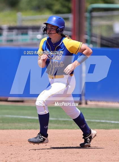 Thumbnail 2 in Dos Palos @ Boron (CIF CS Softball Championships- Division 5) photogallery.