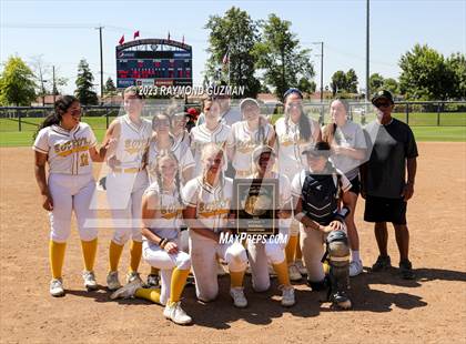 Thumbnail 3 in Dos Palos @ Boron (CIF CS Softball Championships- Division 5) photogallery.