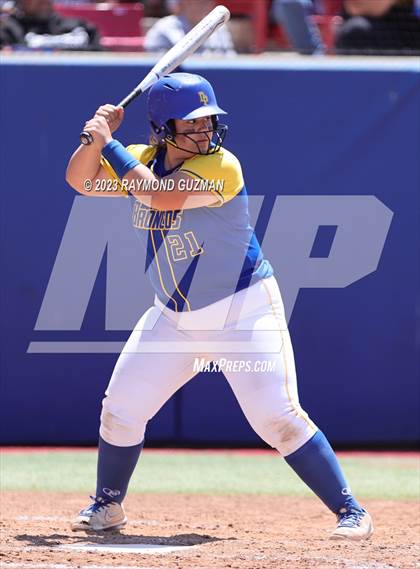 Thumbnail 2 in Dos Palos @ Boron (CIF CS Softball Championships- Division 5) photogallery.
