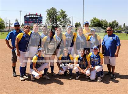 Thumbnail 2 in Dos Palos @ Boron (CIF CS Softball Championships- Division 5) photogallery.