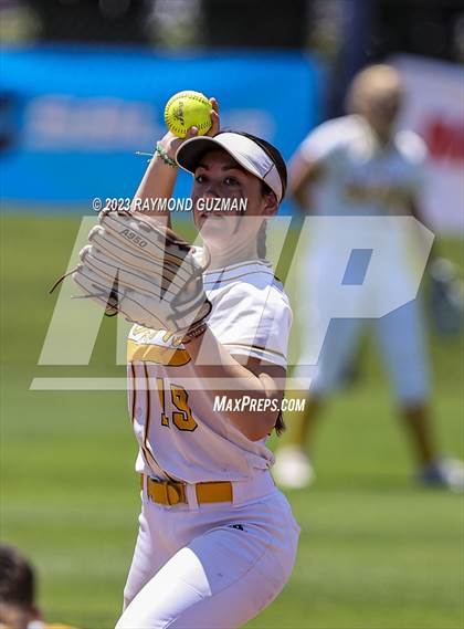 Thumbnail 3 in Dos Palos @ Boron (CIF CS Softball Championships- Division 5) photogallery.