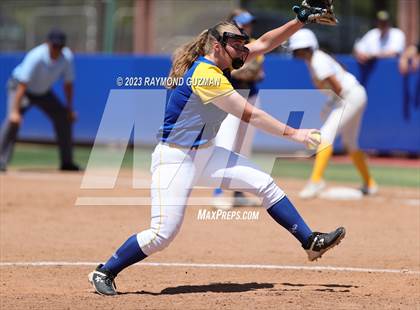 Thumbnail 2 in Dos Palos @ Boron (CIF CS Softball Championships- Division 5) photogallery.