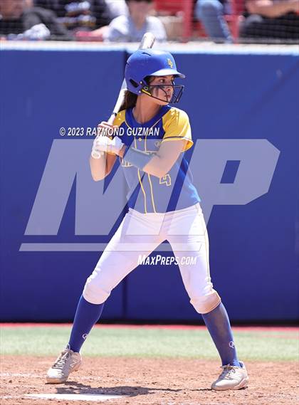 Thumbnail 2 in Dos Palos @ Boron (CIF CS Softball Championships- Division 5) photogallery.