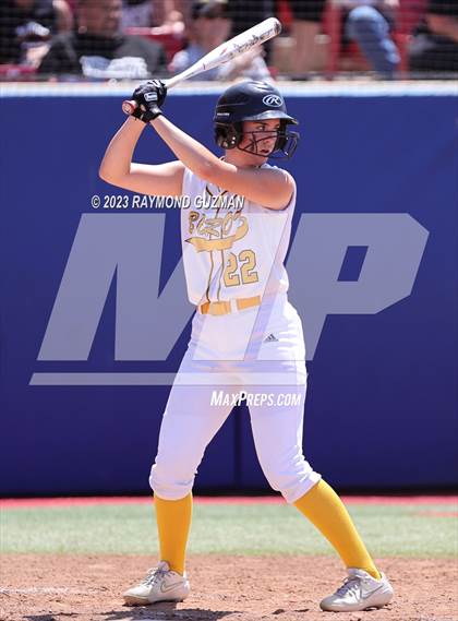 Thumbnail 1 in Dos Palos @ Boron (CIF CS Softball Championships- Division 5) photogallery.
