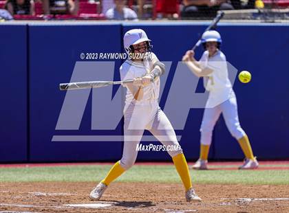 Thumbnail 2 in Dos Palos @ Boron (CIF CS Softball Championships- Division 5) photogallery.