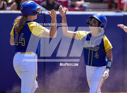 Thumbnail 2 in Dos Palos @ Boron (CIF CS Softball Championships- Division 5) photogallery.