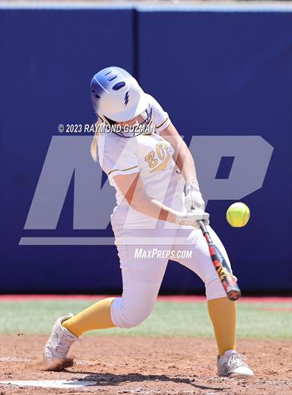 Thumbnail 3 in Dos Palos @ Boron (CIF CS Softball Championships- Division 5) photogallery.