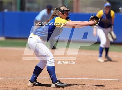 Thumbnail 3 in Dos Palos @ Boron (CIF CS Softball Championships- Division 5) photogallery.