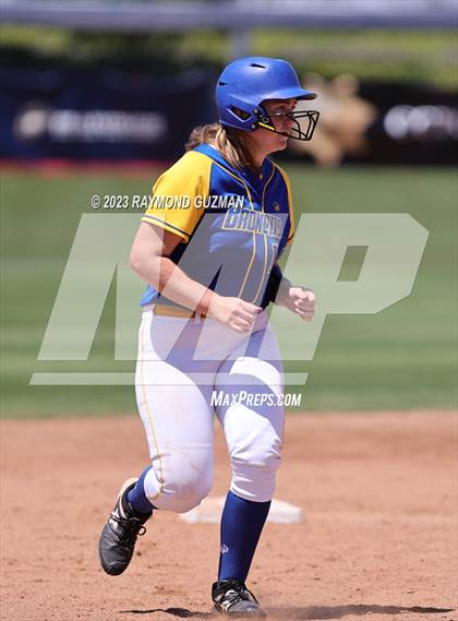 Thumbnail 3 in Dos Palos @ Boron (CIF CS Softball Championships- Division 5) photogallery.