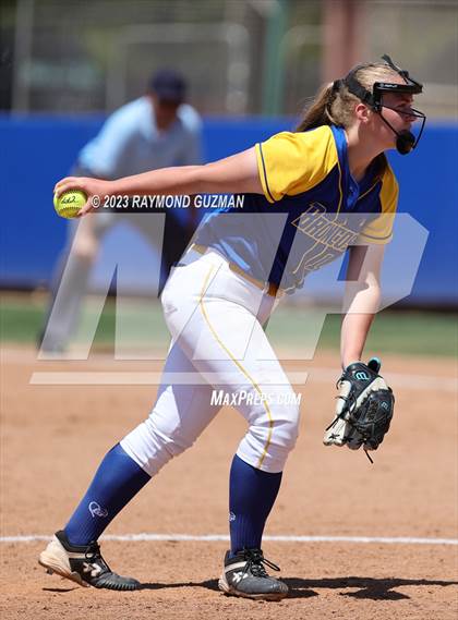 Thumbnail 1 in Dos Palos @ Boron (CIF CS Softball Championships- Division 5) photogallery.