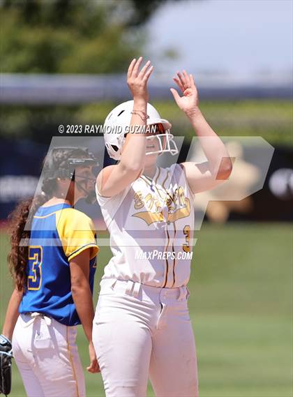 Thumbnail 3 in Dos Palos @ Boron (CIF CS Softball Championships- Division 5) photogallery.