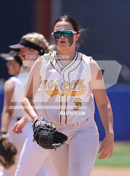 Thumbnail 2 in Dos Palos @ Boron (CIF CS Softball Championships- Division 5) photogallery.