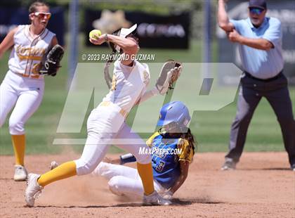 Thumbnail 3 in Dos Palos @ Boron (CIF CS Softball Championships- Division 5) photogallery.