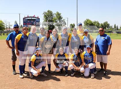 Thumbnail 1 in Dos Palos @ Boron (CIF CS Softball Championships- Division 5) photogallery.