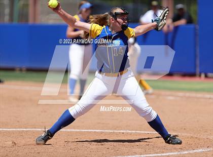 Thumbnail 3 in Dos Palos @ Boron (CIF CS Softball Championships- Division 5) photogallery.