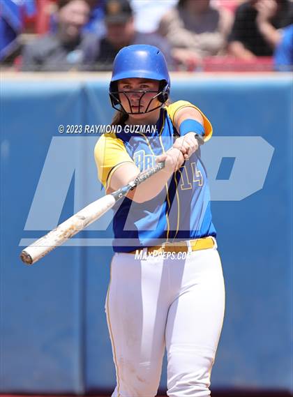 Thumbnail 2 in Dos Palos @ Boron (CIF CS Softball Championships- Division 5) photogallery.