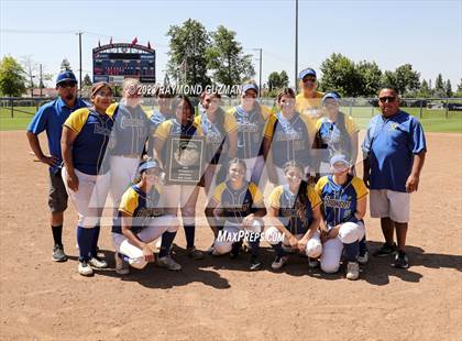 Thumbnail 1 in Dos Palos @ Boron (CIF CS Softball Championships- Division 5) photogallery.