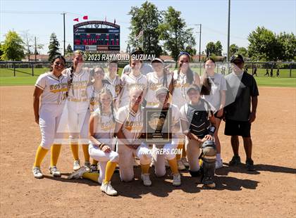 Thumbnail 1 in Dos Palos @ Boron (CIF CS Softball Championships- Division 5) photogallery.
