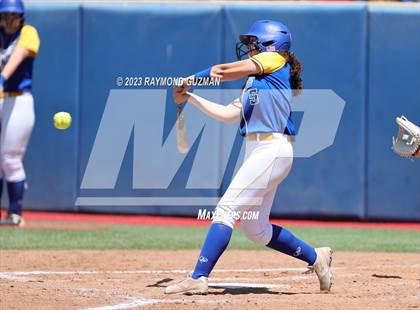 Thumbnail 3 in Dos Palos @ Boron (CIF CS Softball Championships- Division 5) photogallery.