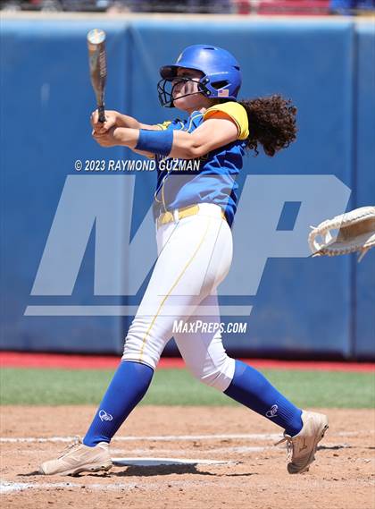 Thumbnail 1 in Dos Palos @ Boron (CIF CS Softball Championships- Division 5) photogallery.