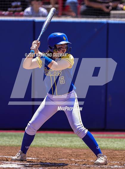 Thumbnail 1 in Dos Palos @ Boron (CIF CS Softball Championships- Division 5) photogallery.