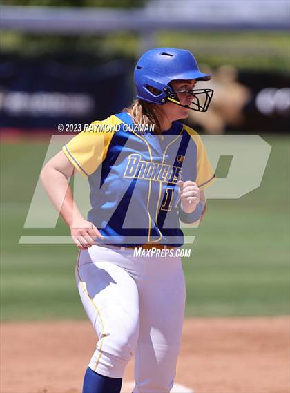 Thumbnail 1 in Dos Palos @ Boron (CIF CS Softball Championships- Division 5) photogallery.