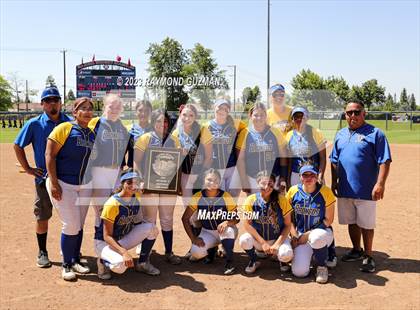 Thumbnail 3 in Dos Palos @ Boron (CIF CS Softball Championships- Division 5) photogallery.