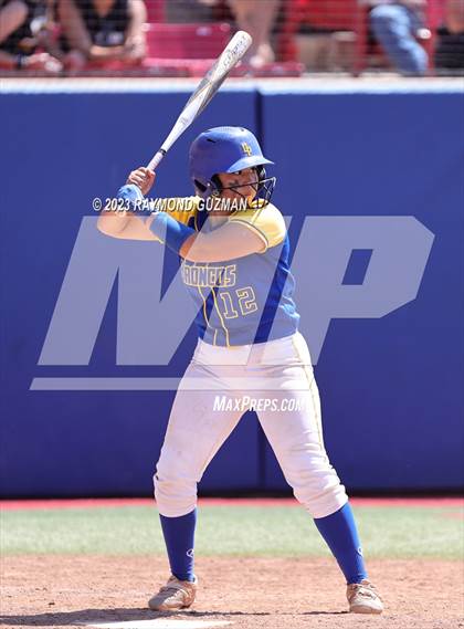 Thumbnail 2 in Dos Palos @ Boron (CIF CS Softball Championships- Division 5) photogallery.