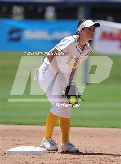 Thumbnail 3 in Dos Palos @ Boron (CIF CS Softball Championships- Division 5) photogallery.