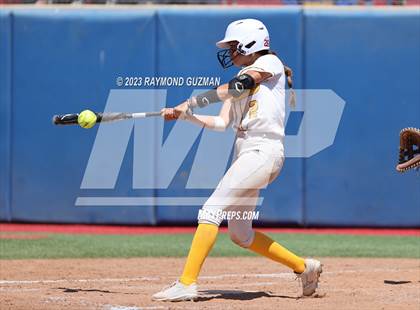 Thumbnail 1 in Dos Palos @ Boron (CIF CS Softball Championships- Division 5) photogallery.